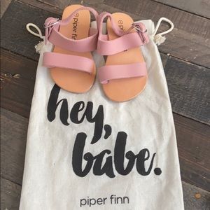 Toddler leather sandals